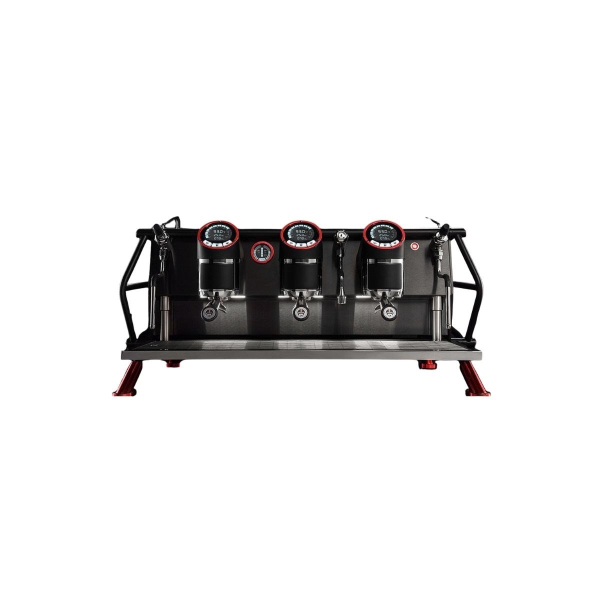 Sanremo Racer Naked Multiboiler Tam Otomatik Espresso Kahve Makinesi, 3 gruplu