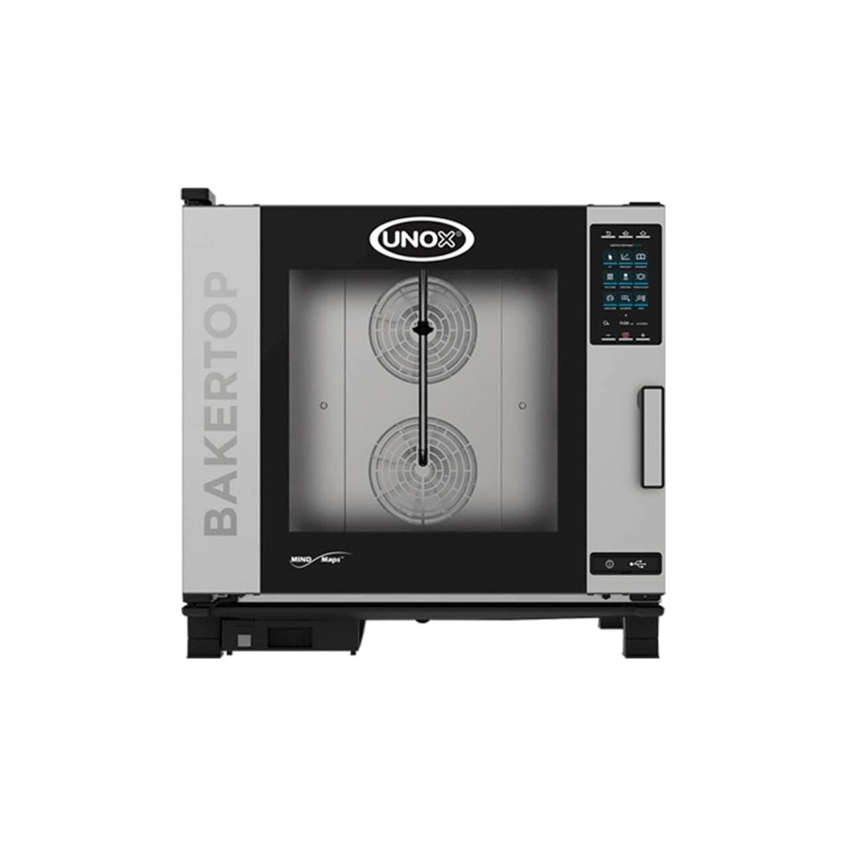 Unox 6 Tepsili Bakertop Plus Combi Elektrikli Patisseri  Dijital Fırın 40x60 cm XEBC-06EU-EPRM