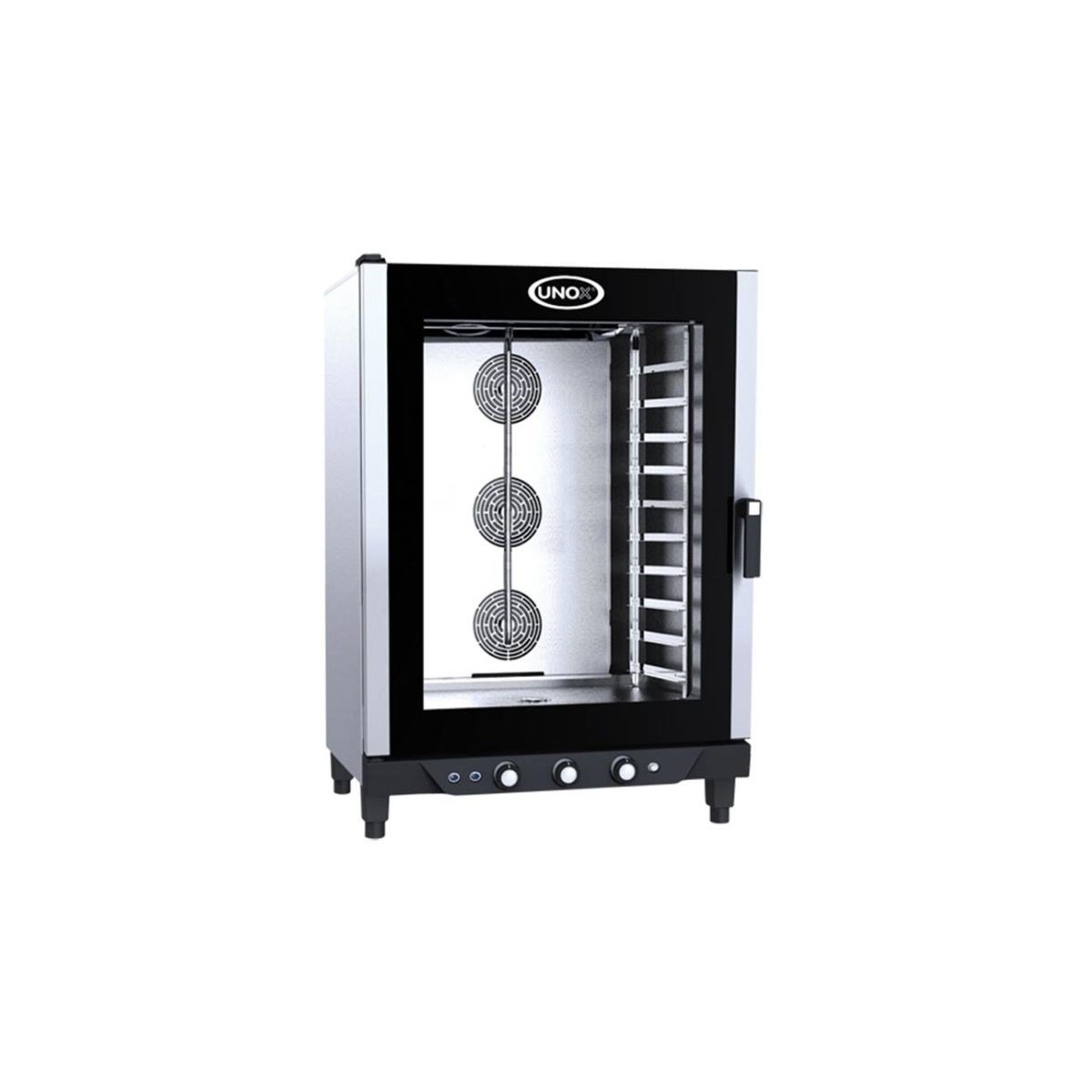 Unox Bakerlux 10 Tepsili Manuel Konveksiyonlu Patisserie Fırın, Elektrikli 40x60 Cm XB-893