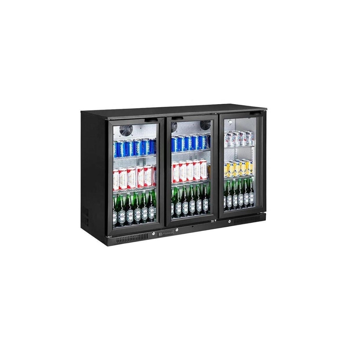 Vosco Üç Kapılı Şişe Soğutucu Dolap, VBB-S350