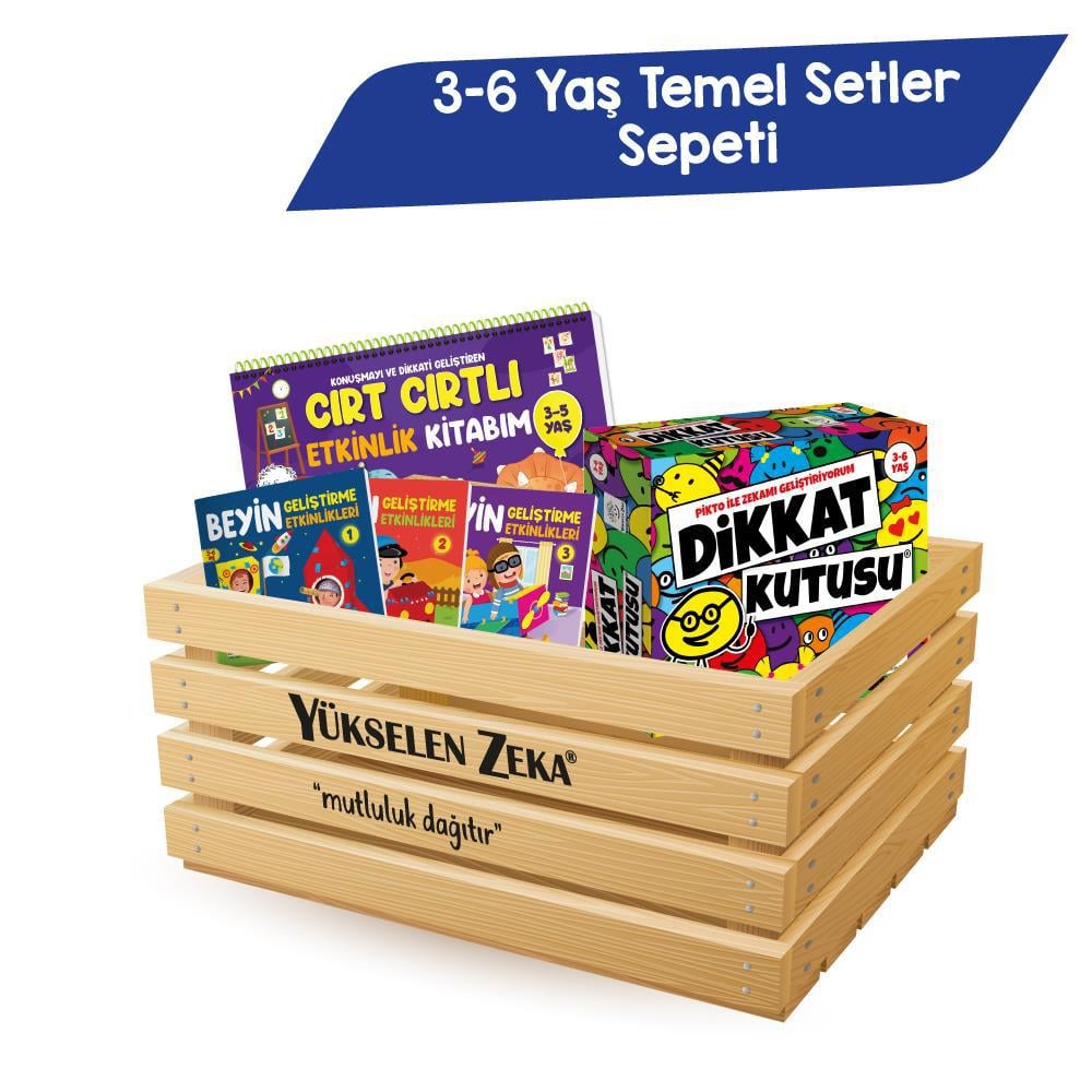 3-6 Yaş Ekonomik Temel Setler Sepeti