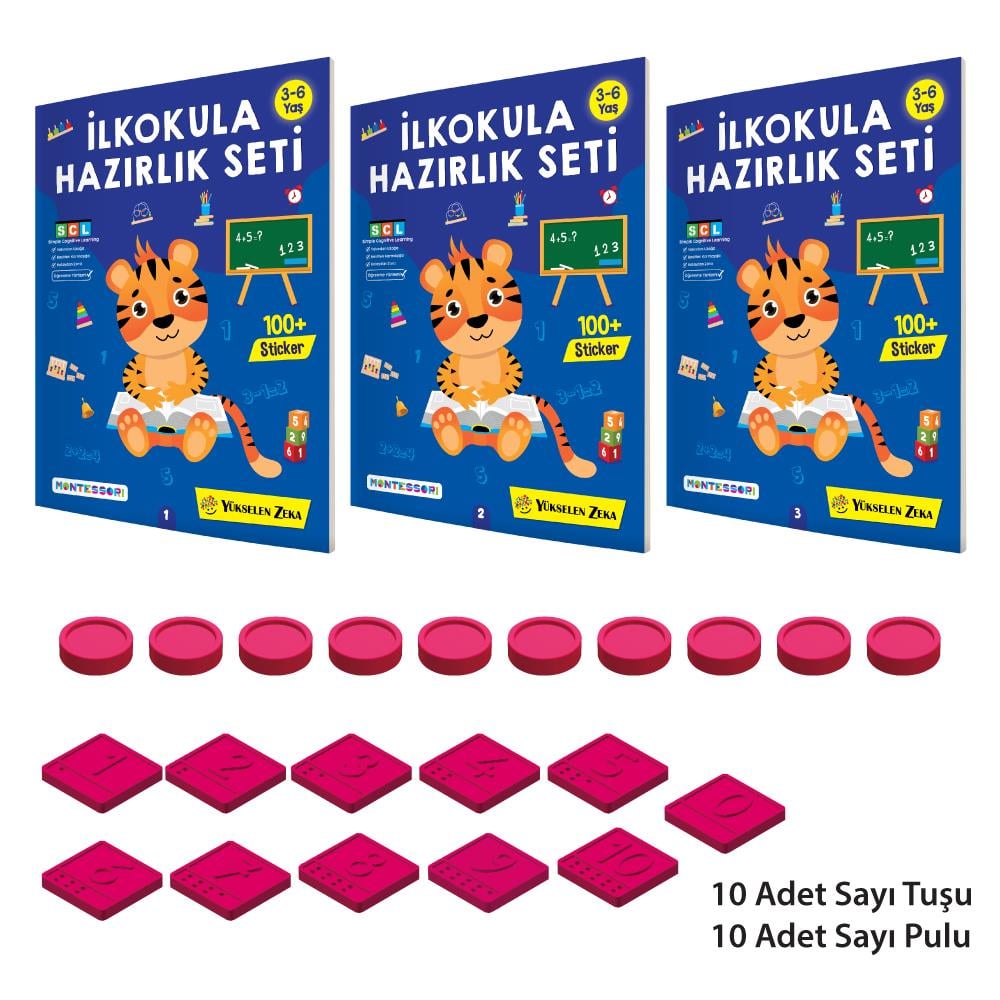 3-6 Yaş İlkokula Hazırlık Seti
