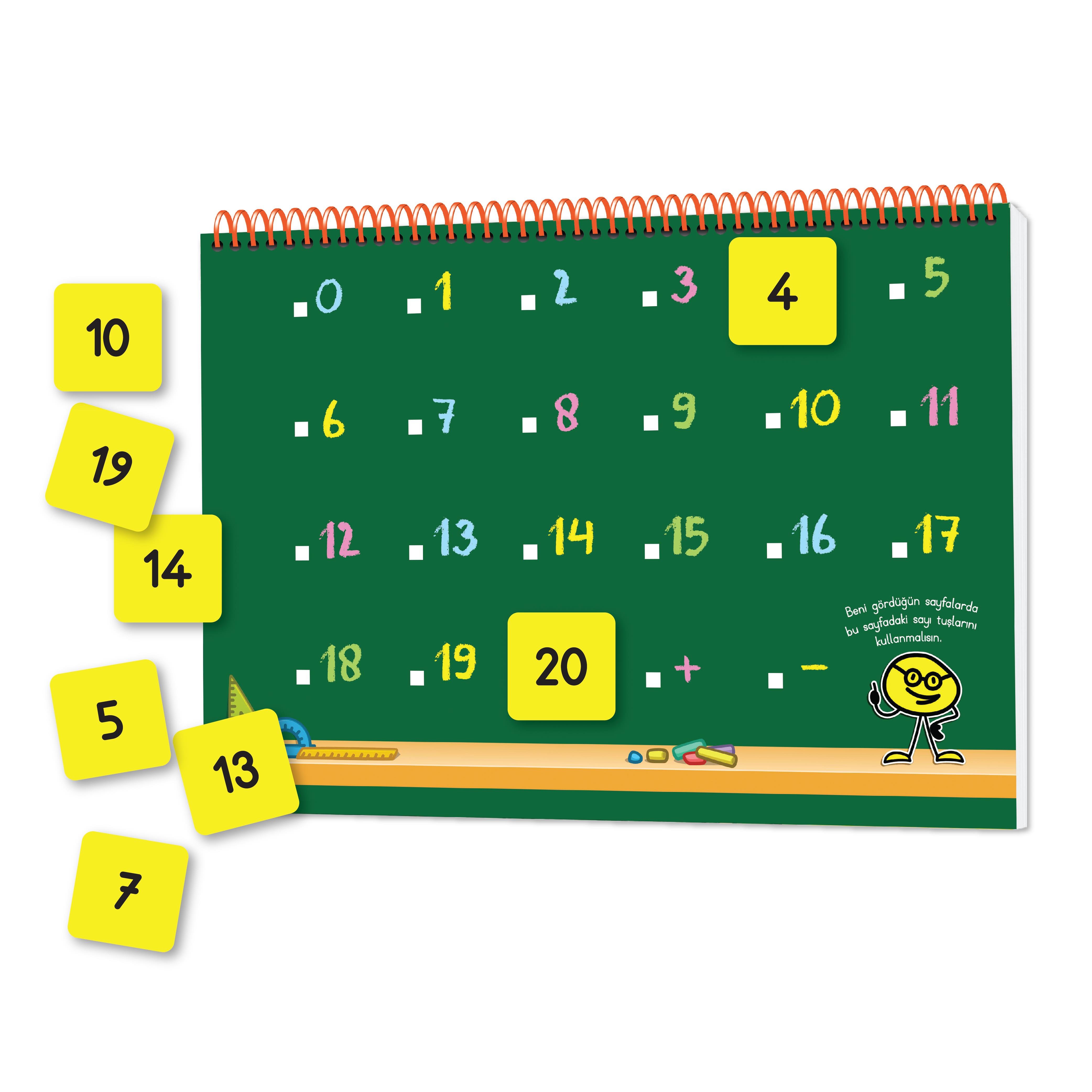 Cırt Cırtlı Matematik Kitabım 3-6 yaş
