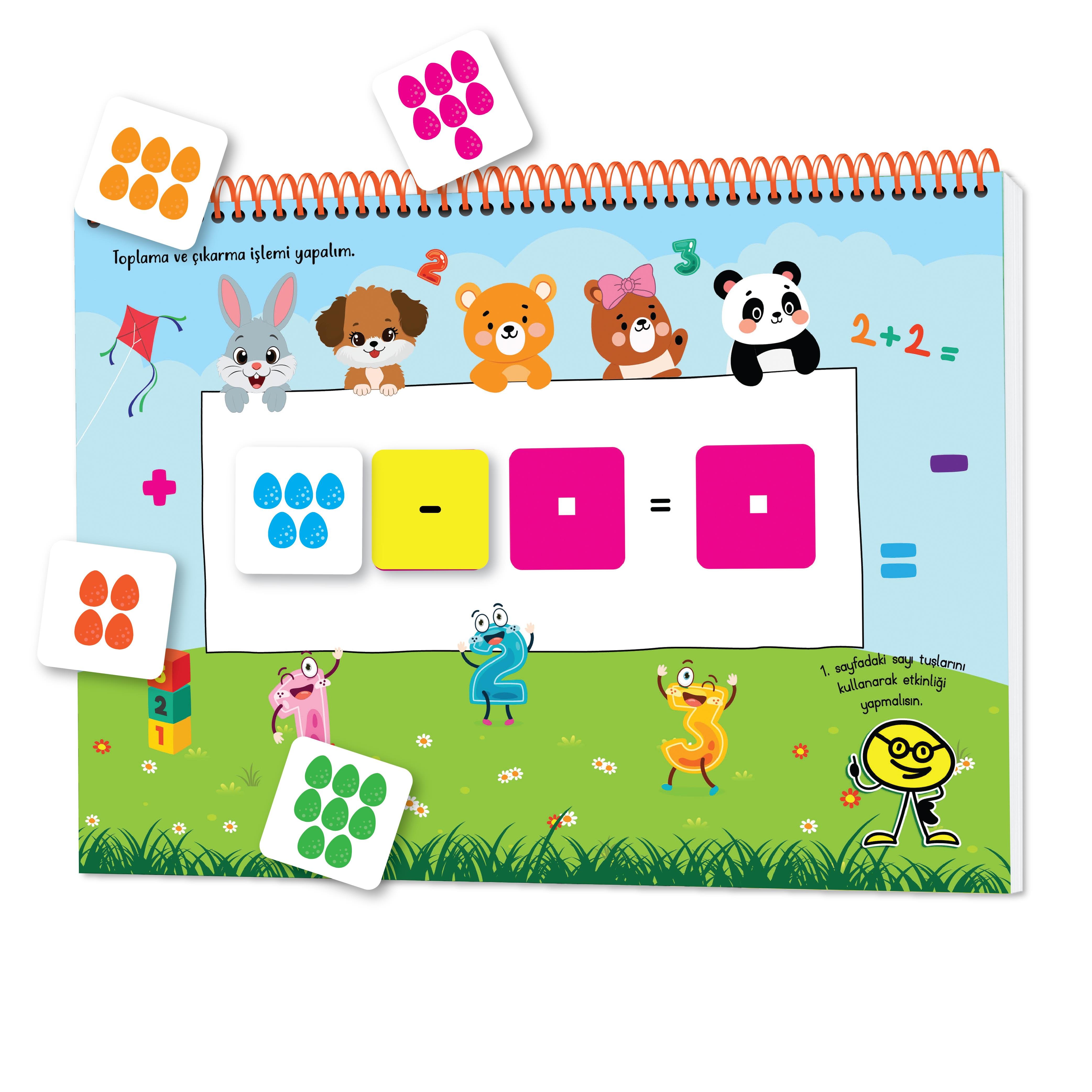 Cırt Cırtlı Matematik Kitabım 3-6 yaş