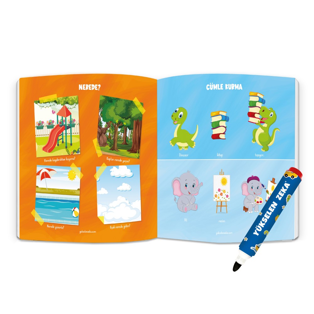 Konuşturan Kitap Yaz Sil Serisi