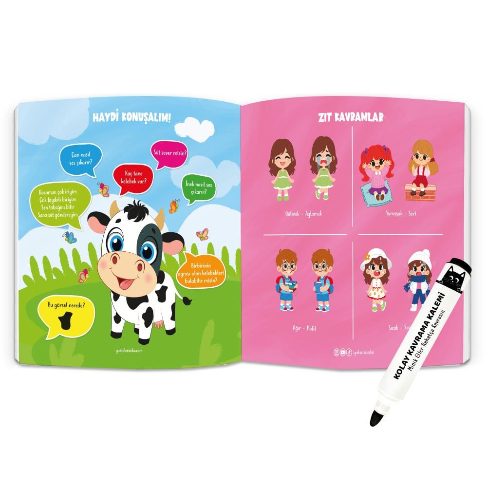 Konuşturan Kitap Yaz Sil Serisi