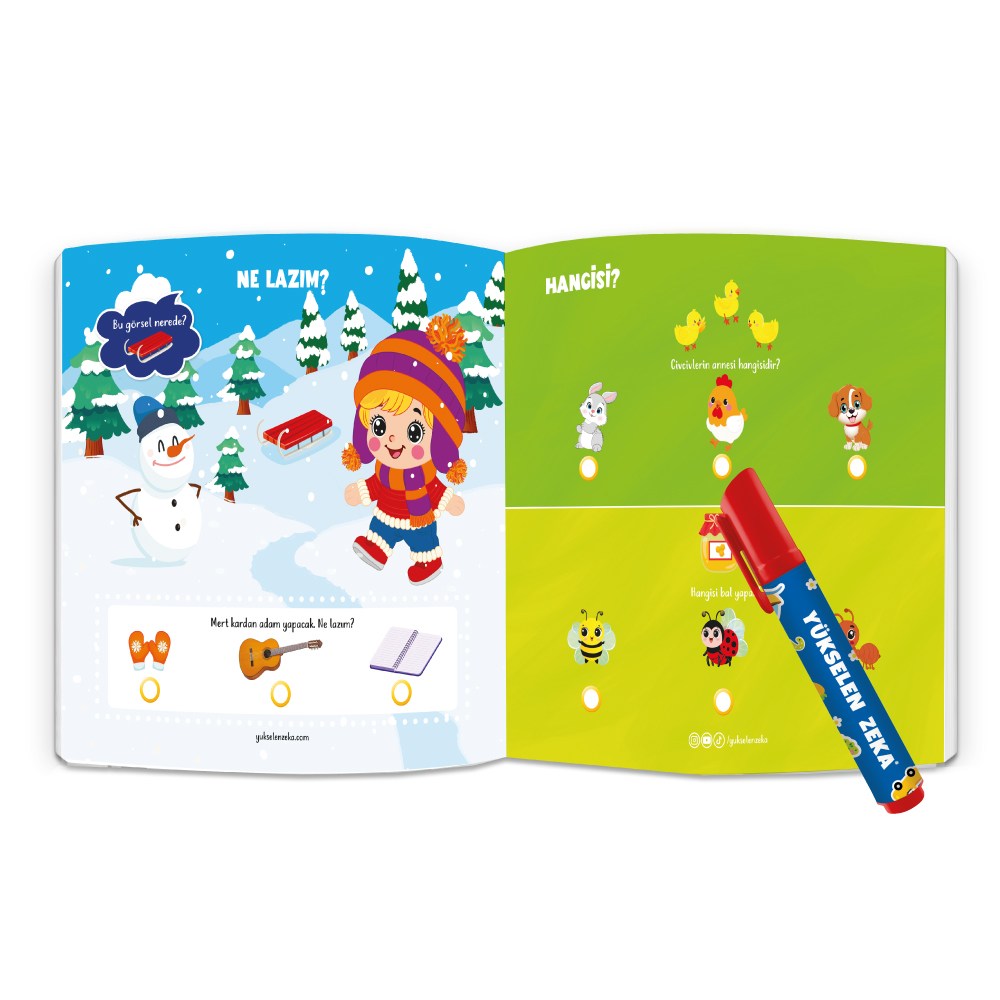 Konuşturan Kitap Yaz Sil Serisi