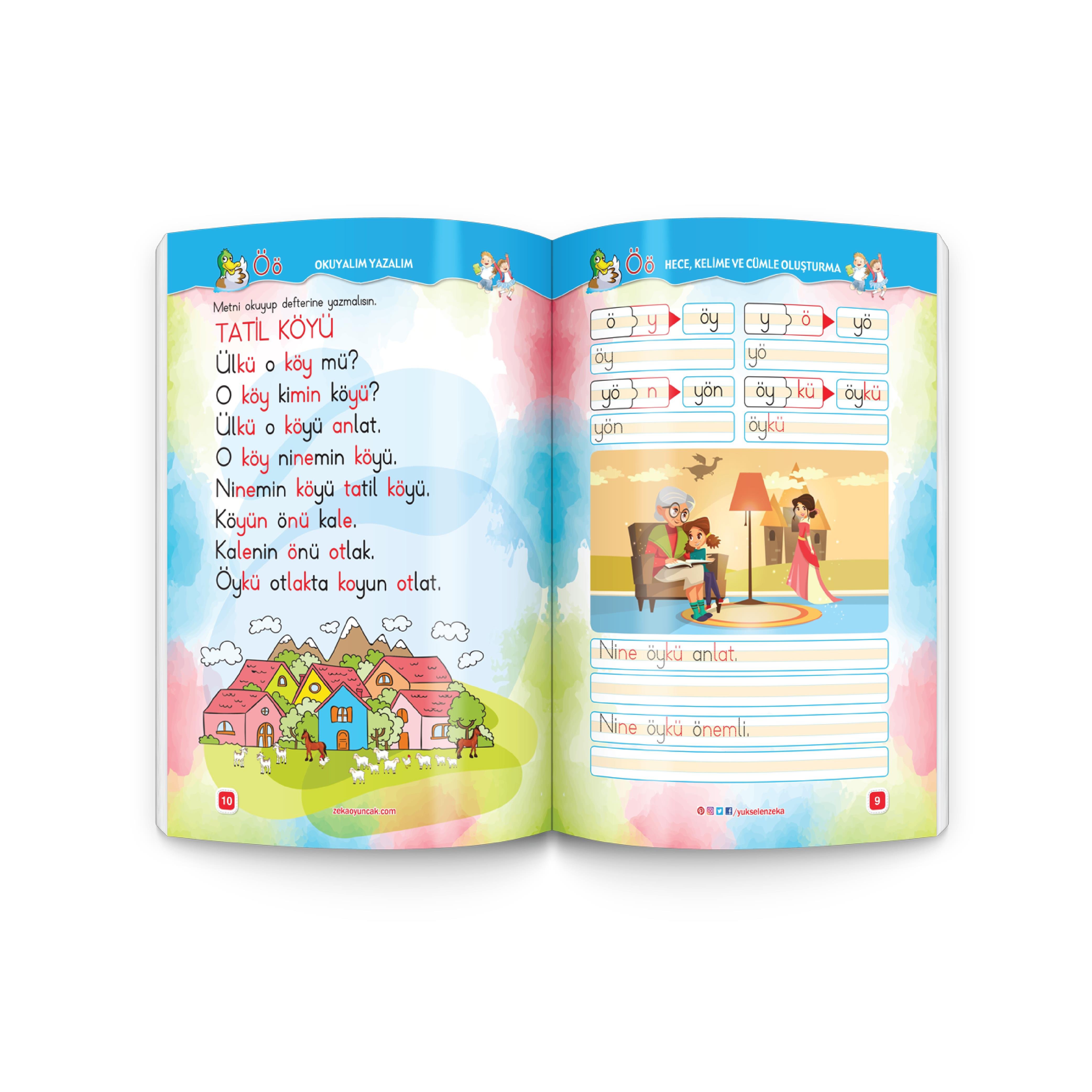 Maxi Dersmatik Okumayı Öğreten Set - Oyuncak
