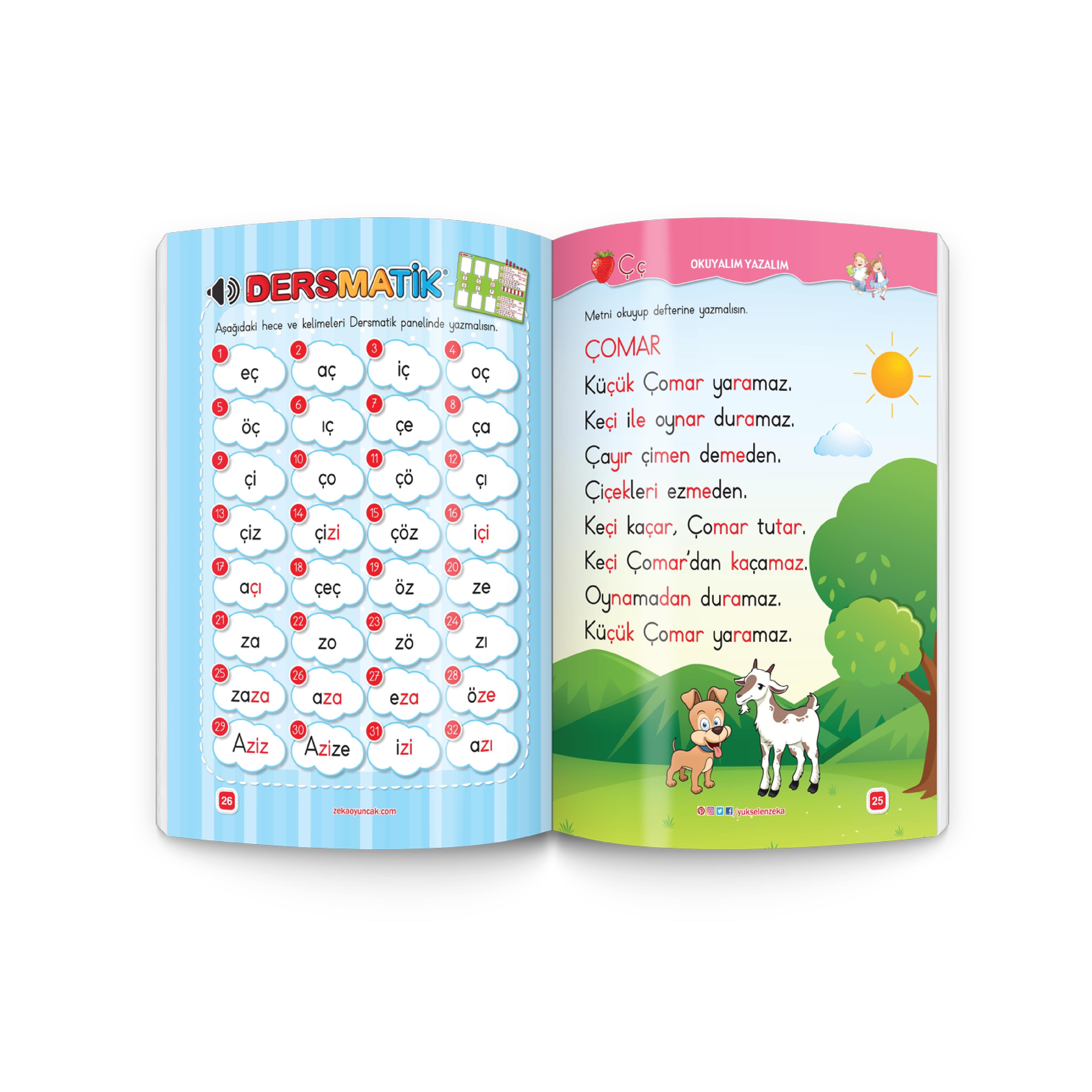 Maxi Dersmatik Okumayı Öğreten Set - Oyuncak