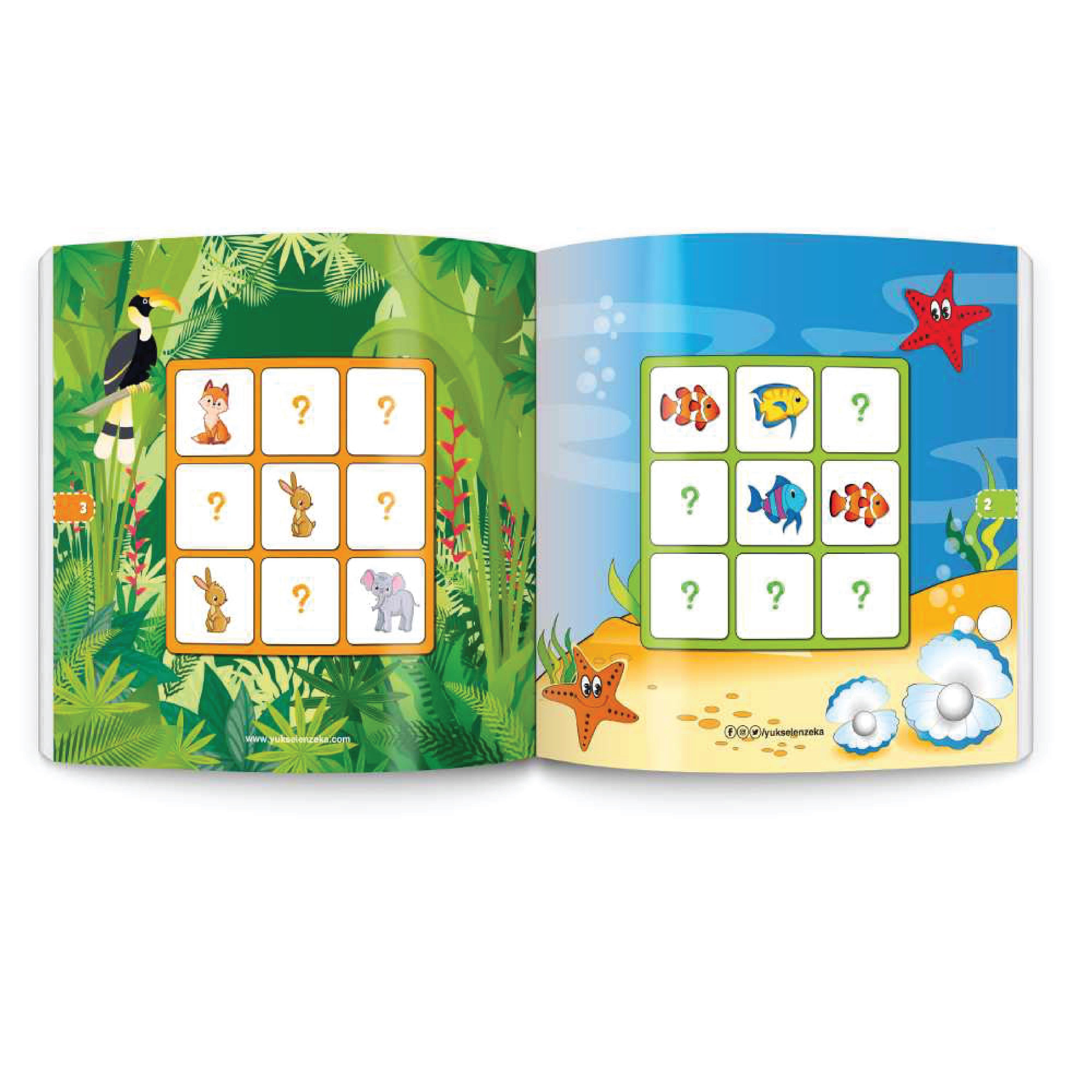 Stickerlı Sudoku Seti (8 Kitap - 700 Adet Sticker)