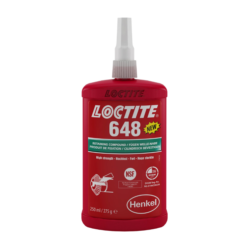 Loctite 648 BO Anaerobik Yüksek Mukavemetli Sıkı Geçme Ürünü EFAT 50 ml