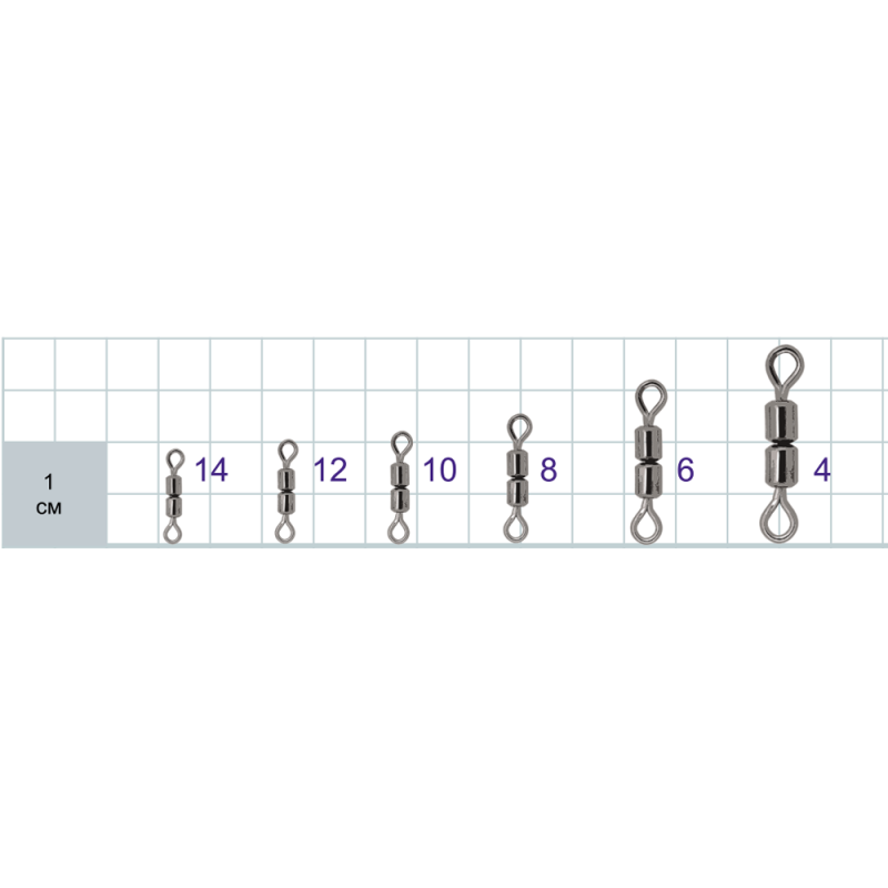 Gurza Double Rolling Swivel