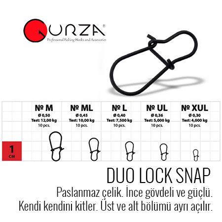 Gurza Duo Lock Snap Klips
