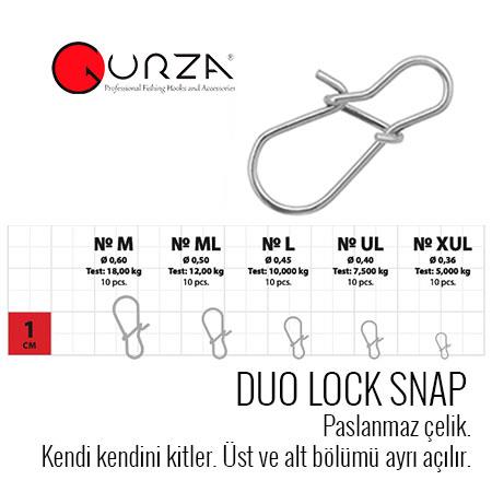 Gurza Duo Lock Snap Klips