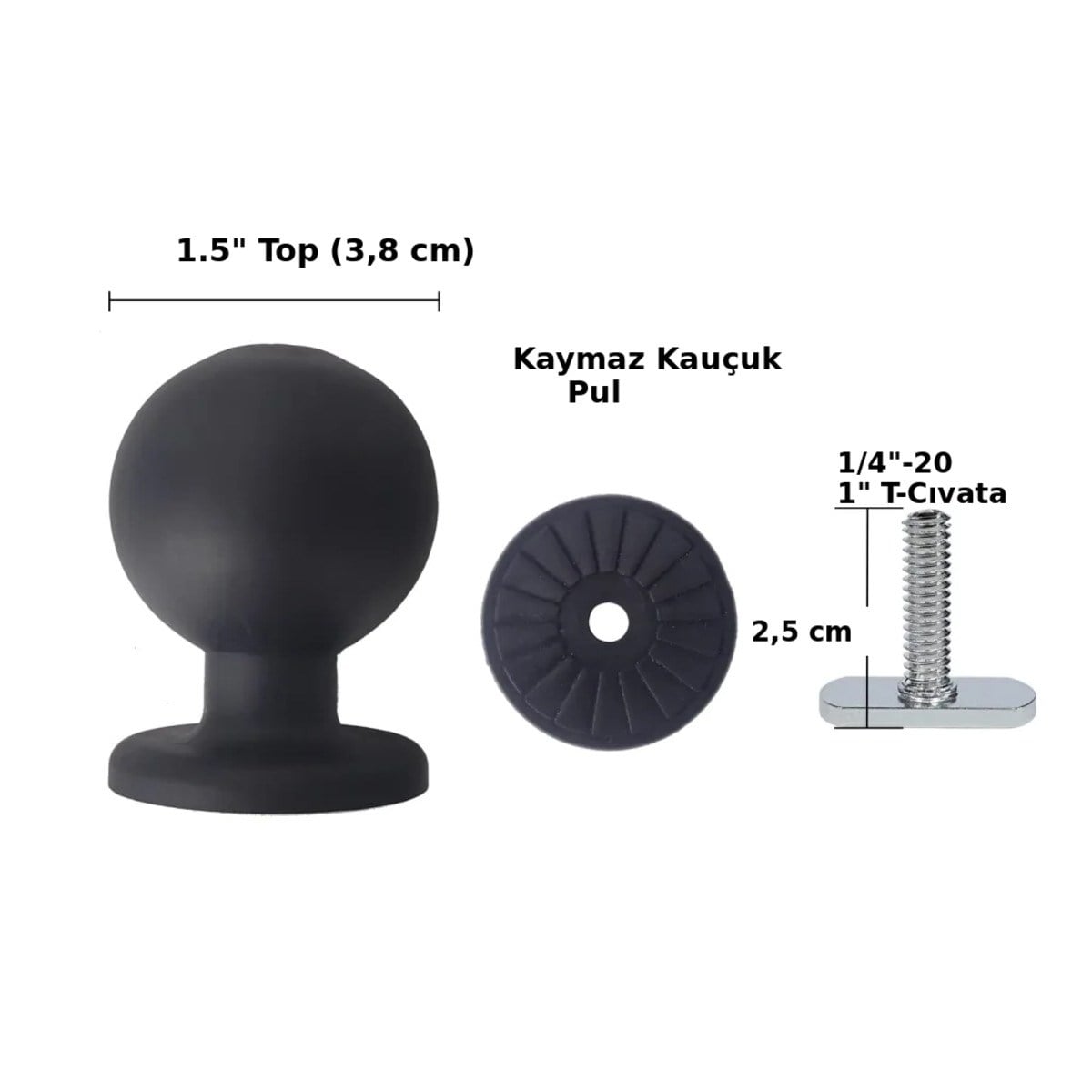 Kano 1.5 Inch Top Montaj Tabanı