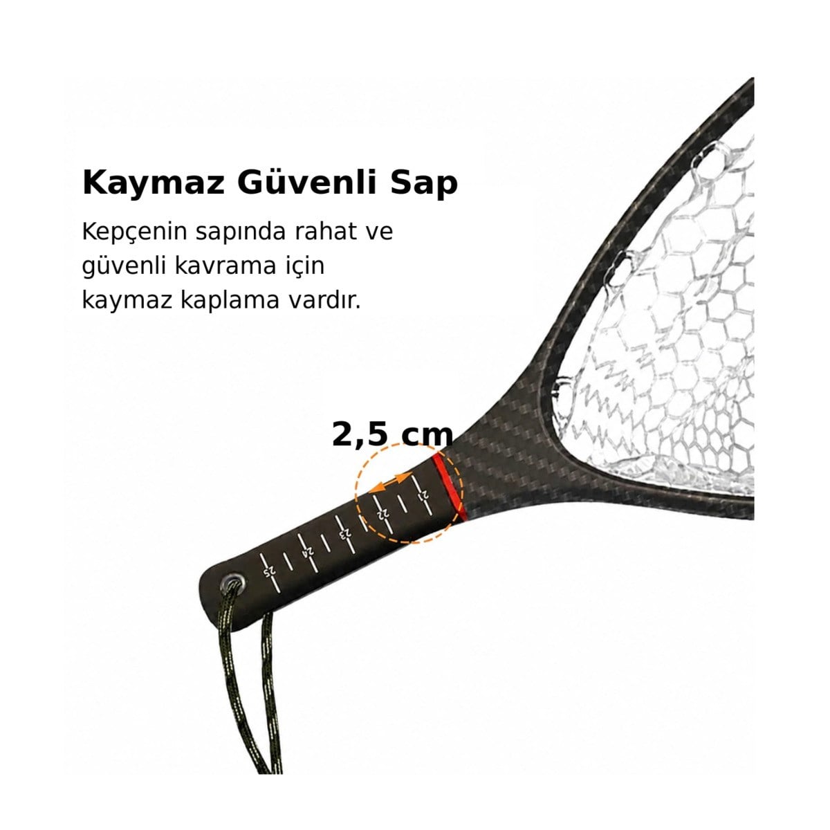 Karbon Fiber Yüzen Kepçe
