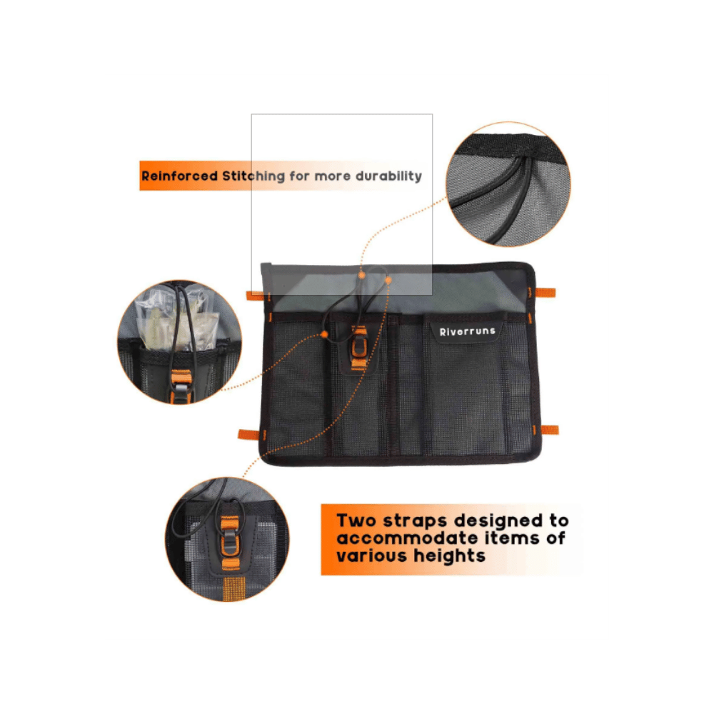 Microbite Kano 3 Bölmeli Mesh Çanta