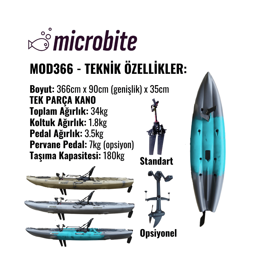 Microbite MOD366 Tek Parça Kano