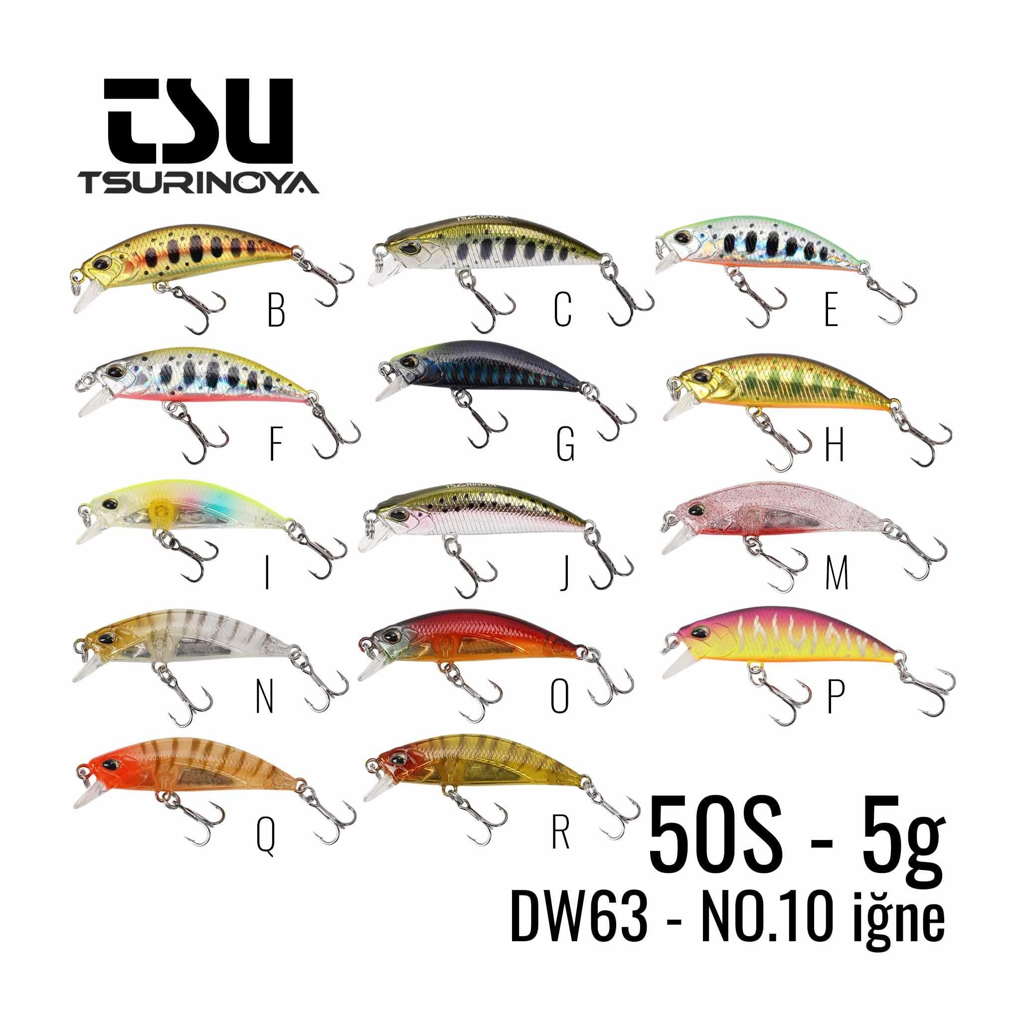 Tsurinoya DW63 50S