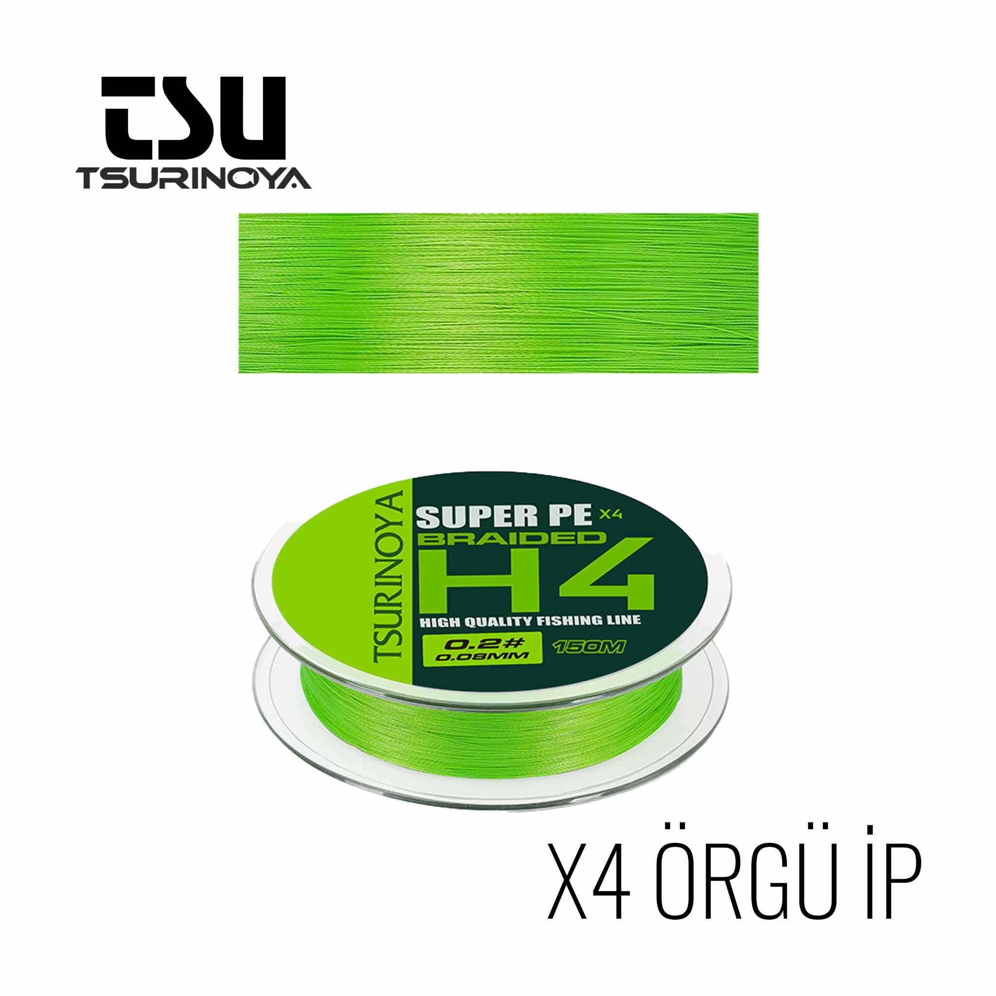 Tsurinoya Super PE x4