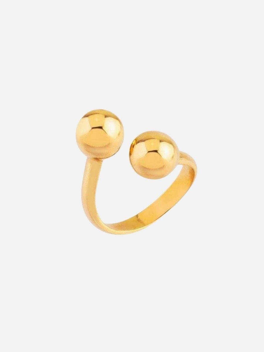 Çift Topçuklu Yüzük