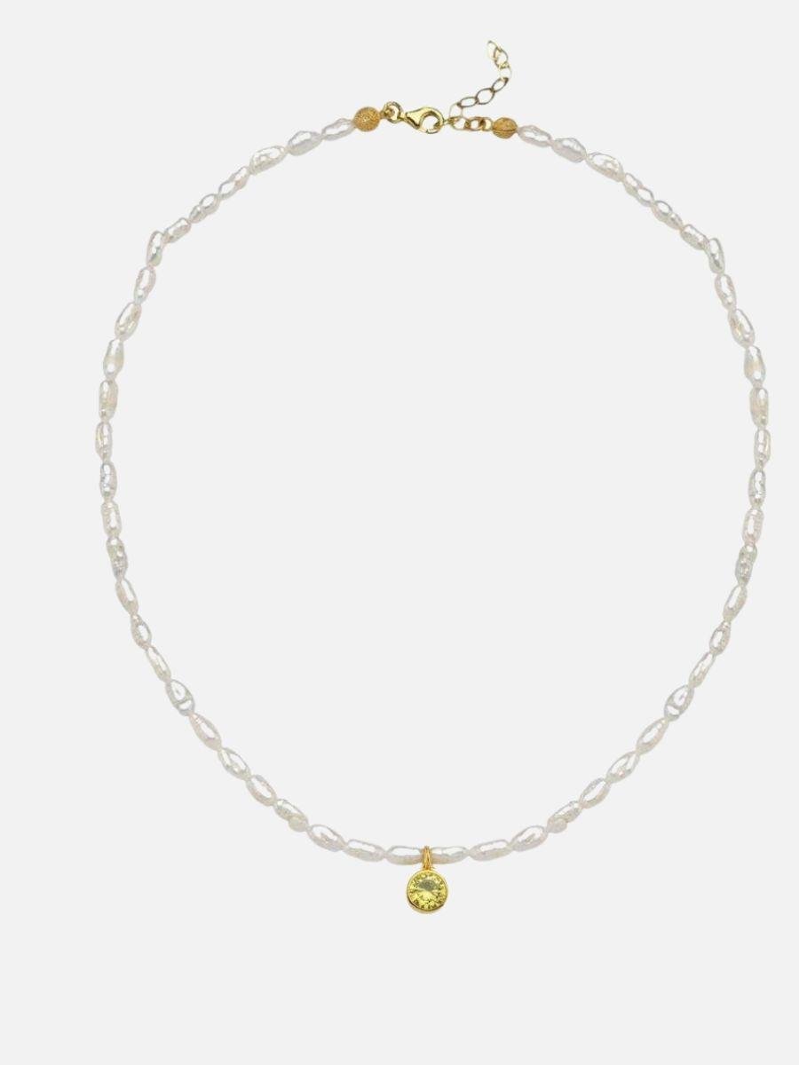 Cosmic Küçük İncili Burç Kolye