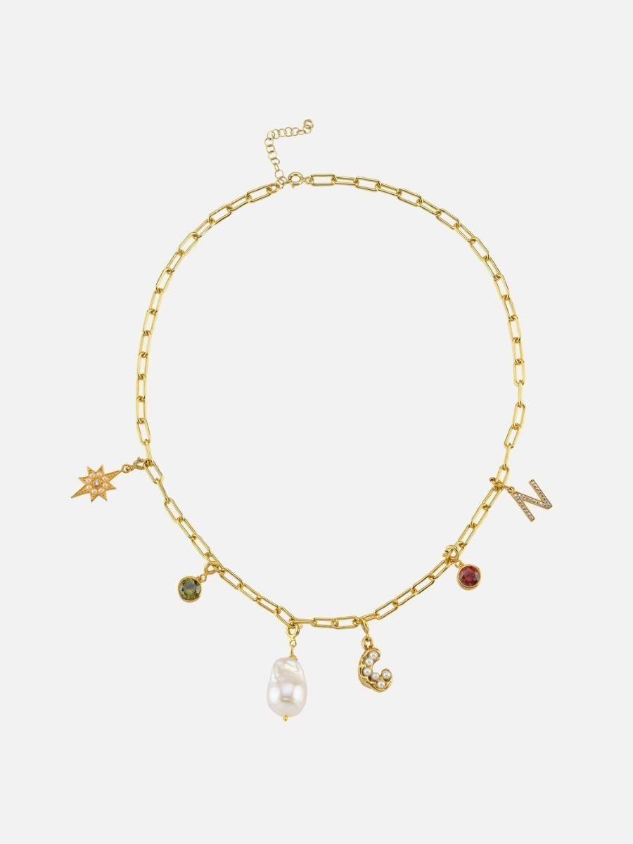 Dikdörtgen Zincir Kolye