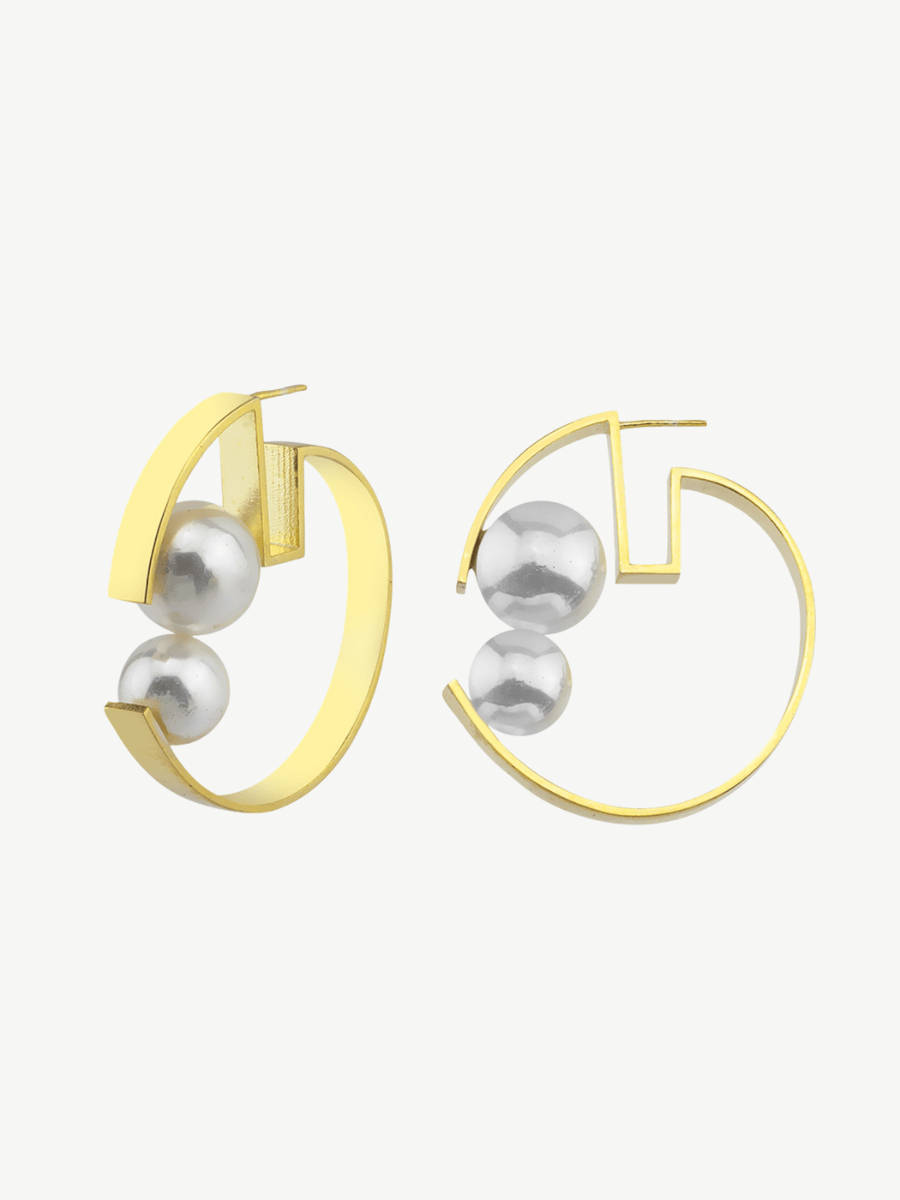 İncili Mimari Küpe