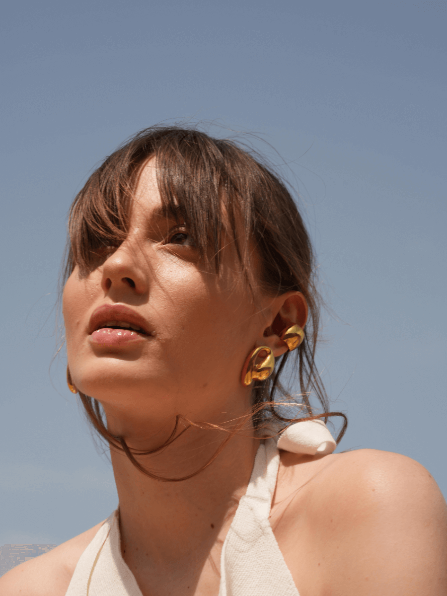 Jeni Büyük Kıkırdak Küpe