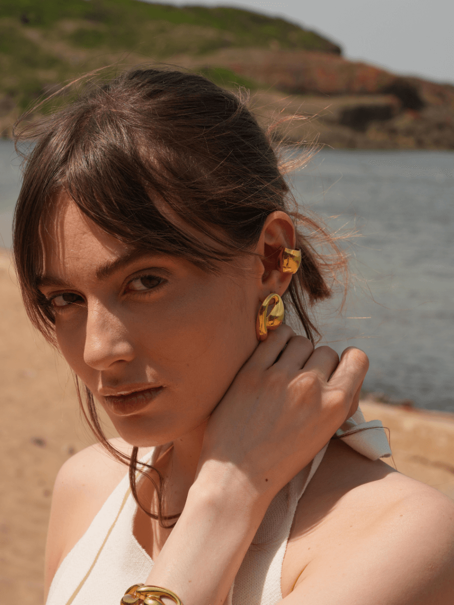 Jeni Büyük Kıkırdak Küpe