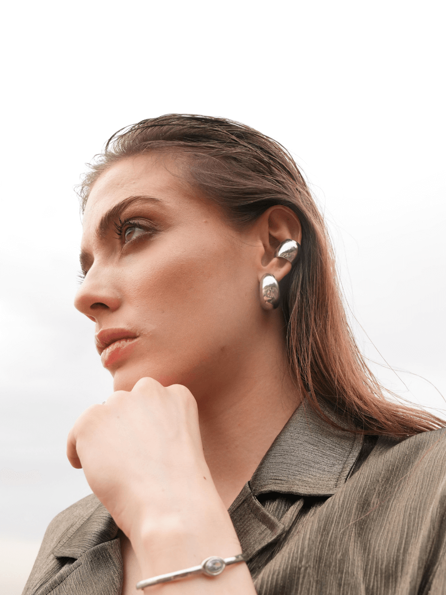 Jeni Büyük Kıkırdak Küpe