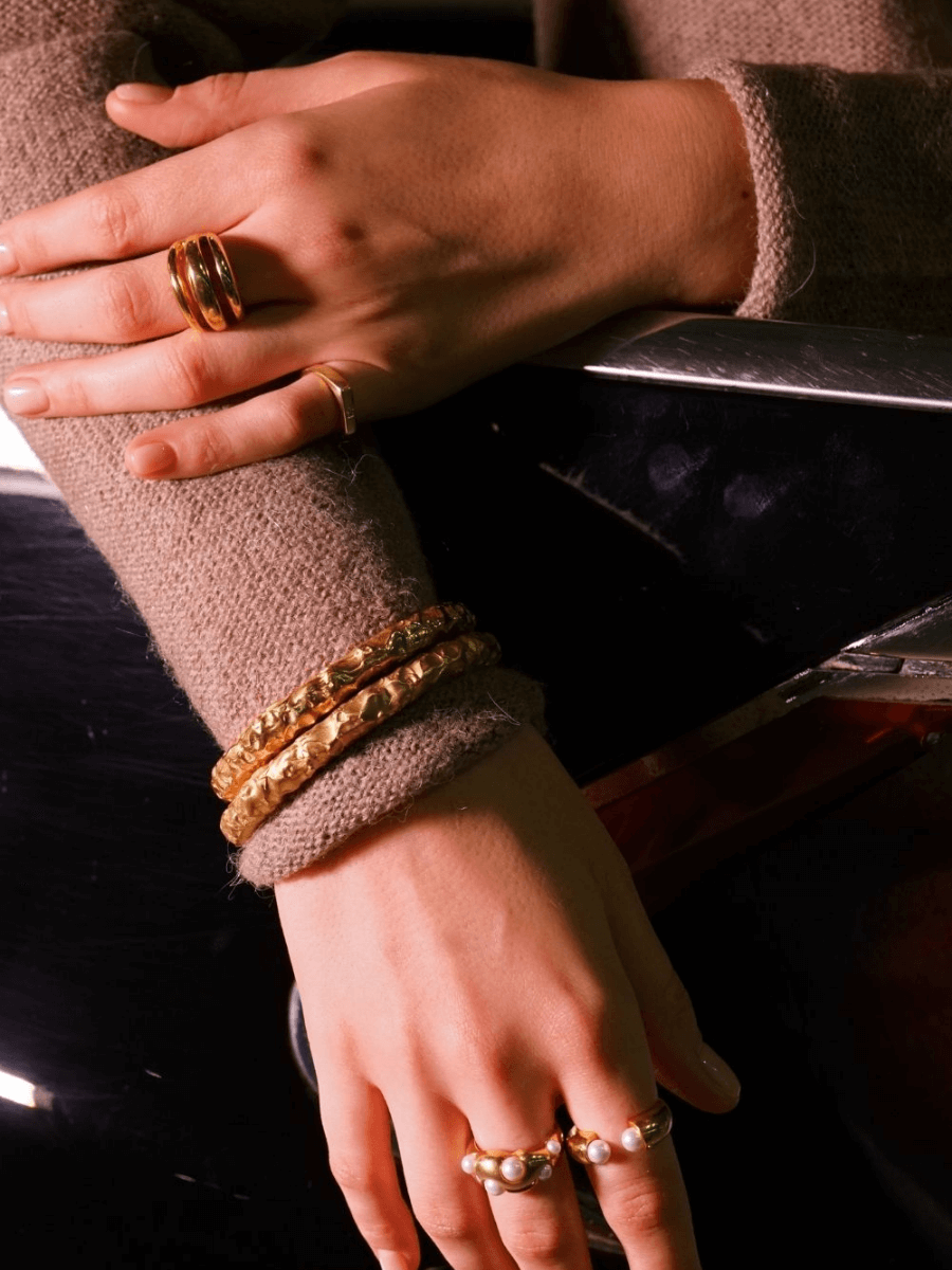 Kety Amorf Kalın Bileklik