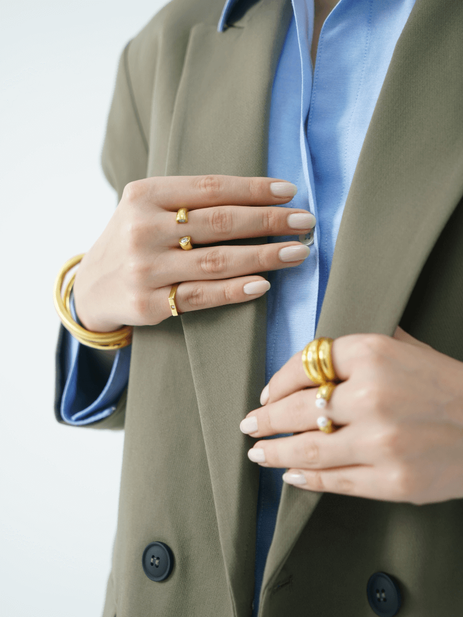 Maya Serçe Parmak Yüzüğü