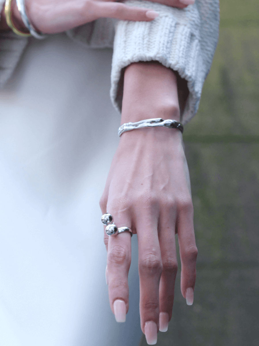 Medusa İnce Kelepçe Bileklik