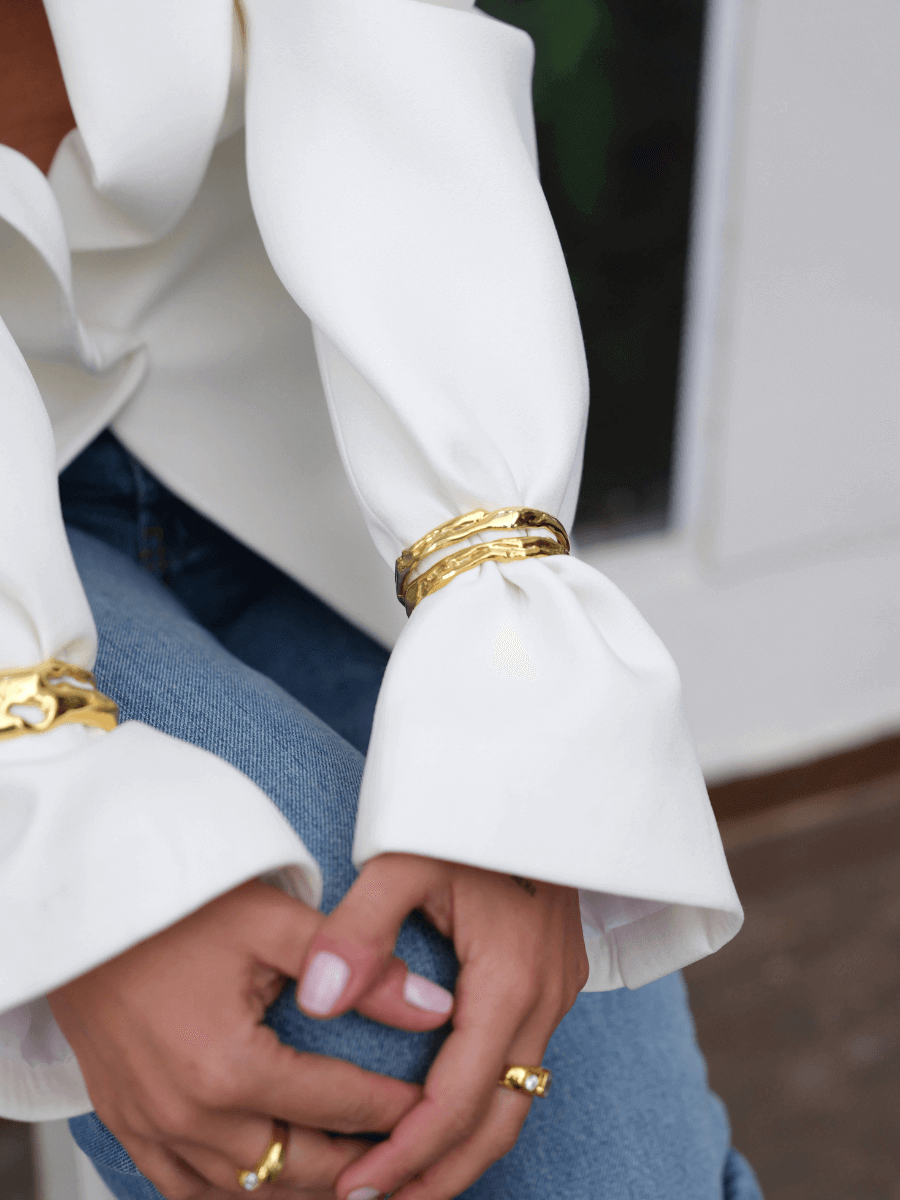 Medusa İnce Kelepçe Bileklik