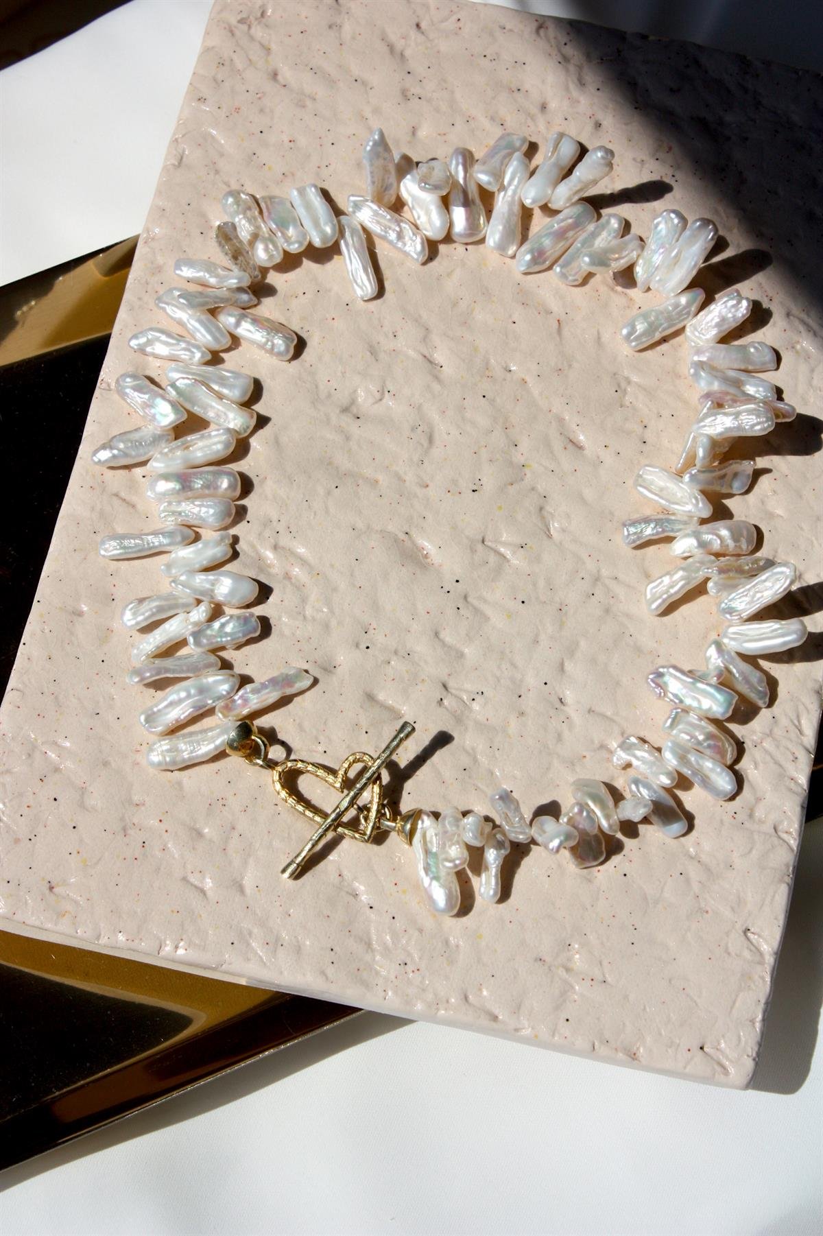 Mesina Barok İnci Kolye