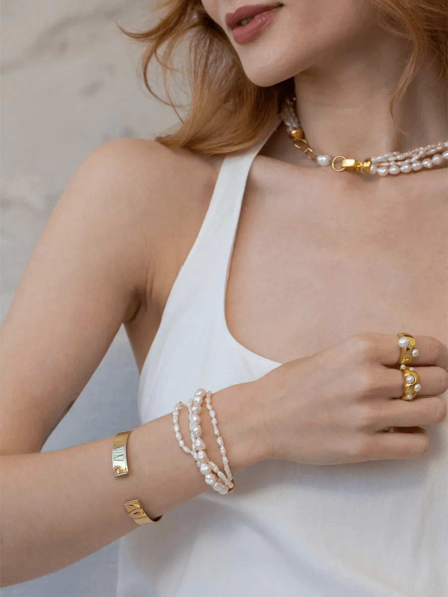 Misel Okyanus İnci Bileklik