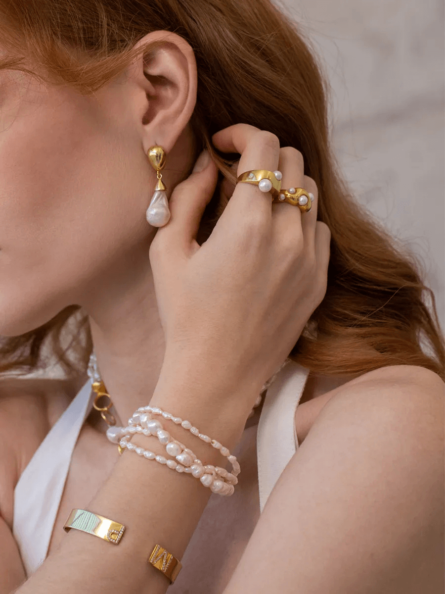 Misel Okyanus İnci Bileklik