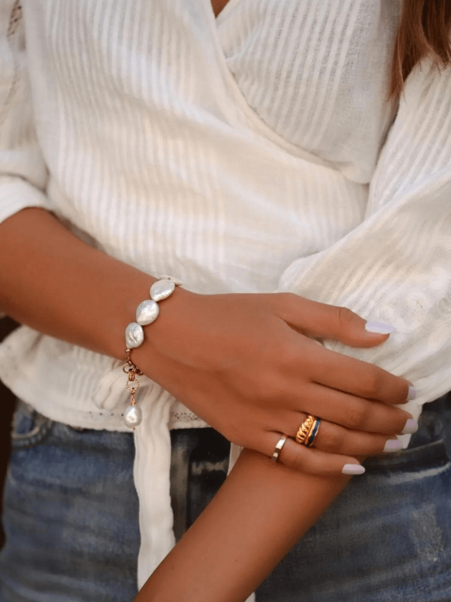 Sery Barok İnci Bileklik