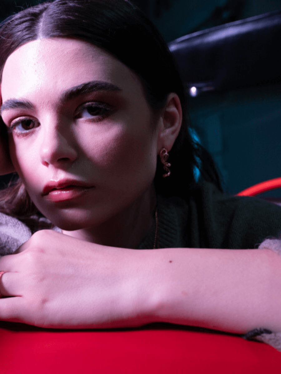 Seta Spiral Halka Küpe