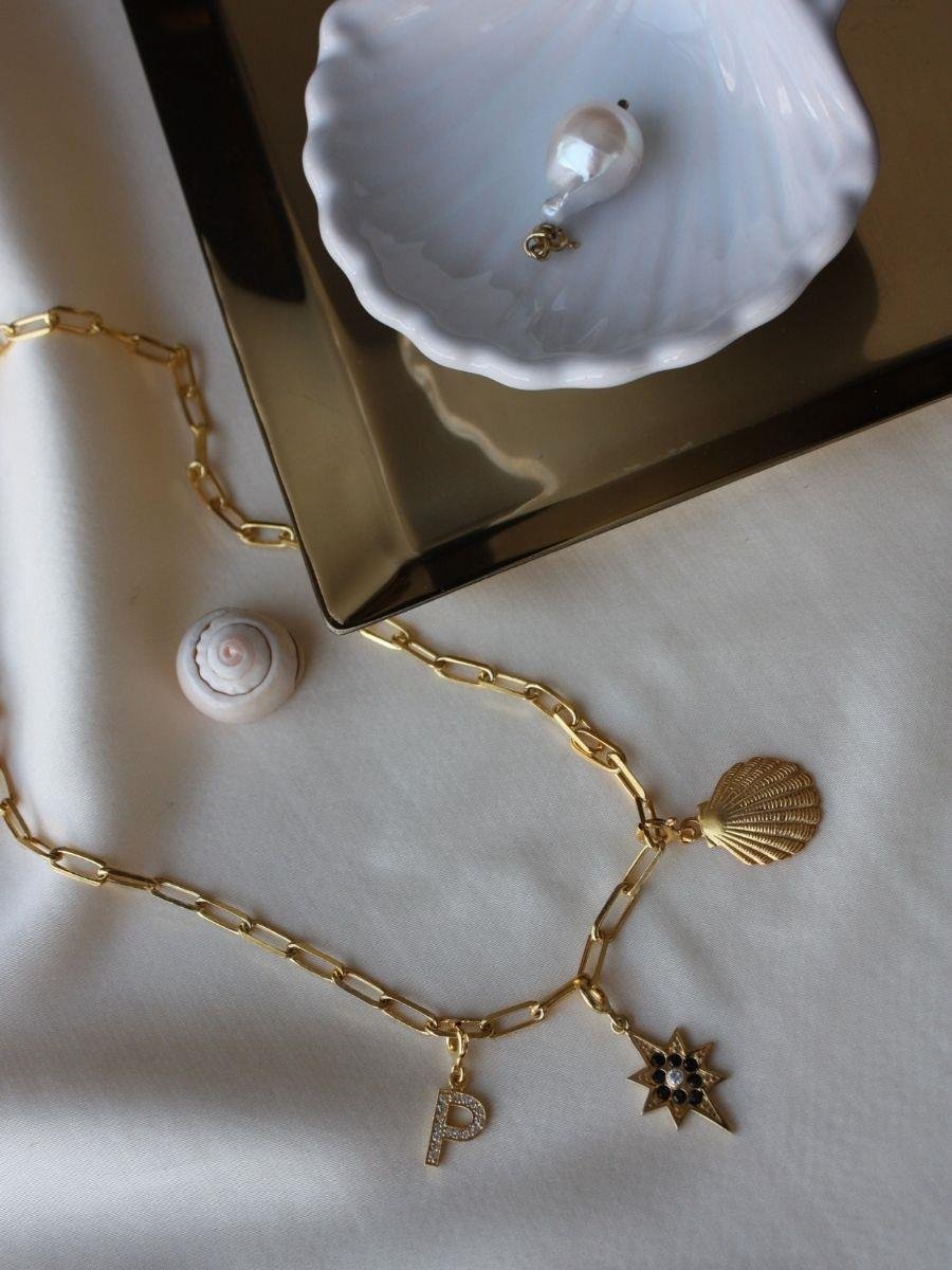 Taşlı Kutup Yıldızı Charm