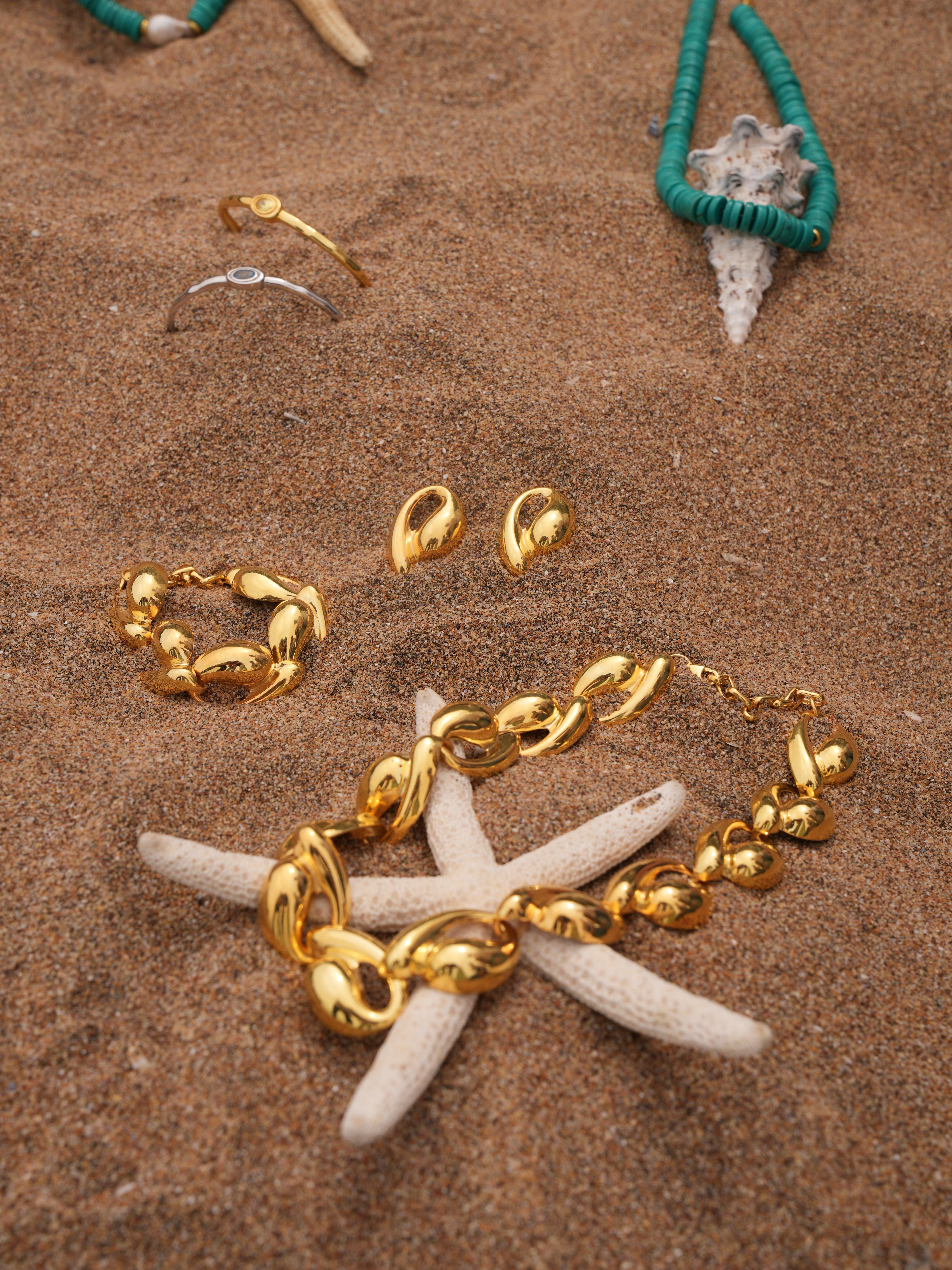 Tina Büyük Midye Kolye - 925 Ayar Gümüş