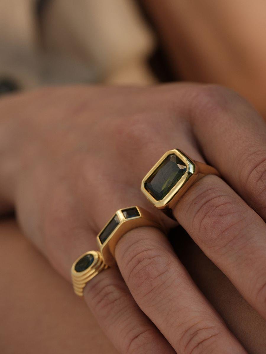 Vega Kristal Taşlı Yüzük