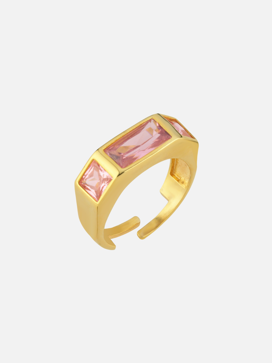 Vega Kristal Taşlı Yüzük