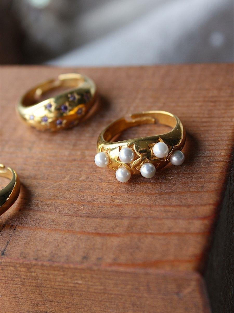 Yıldız İnci Yüzük