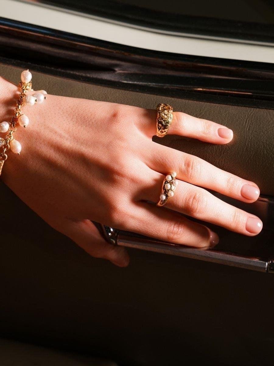 Yıldız İnci Yüzük