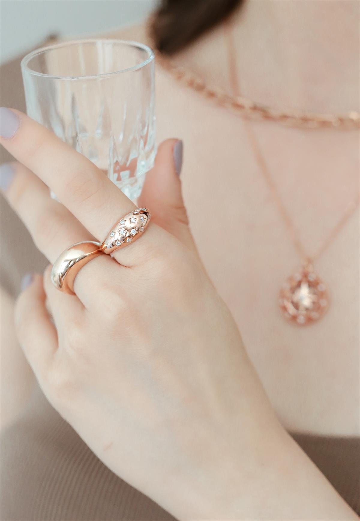 Yıldız Taşlı Yüzük