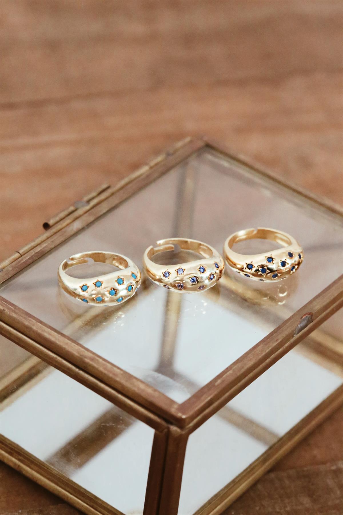 Yıldız Taşlı Yüzük