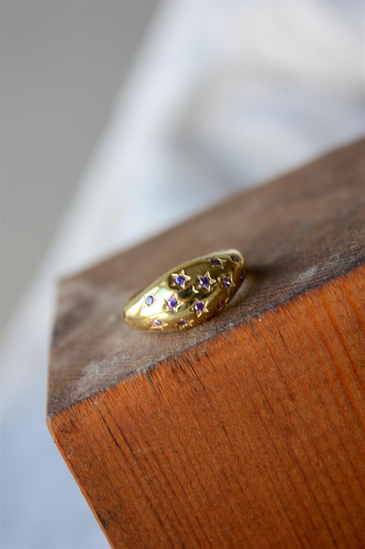 Yıldız Taşlı Yüzük