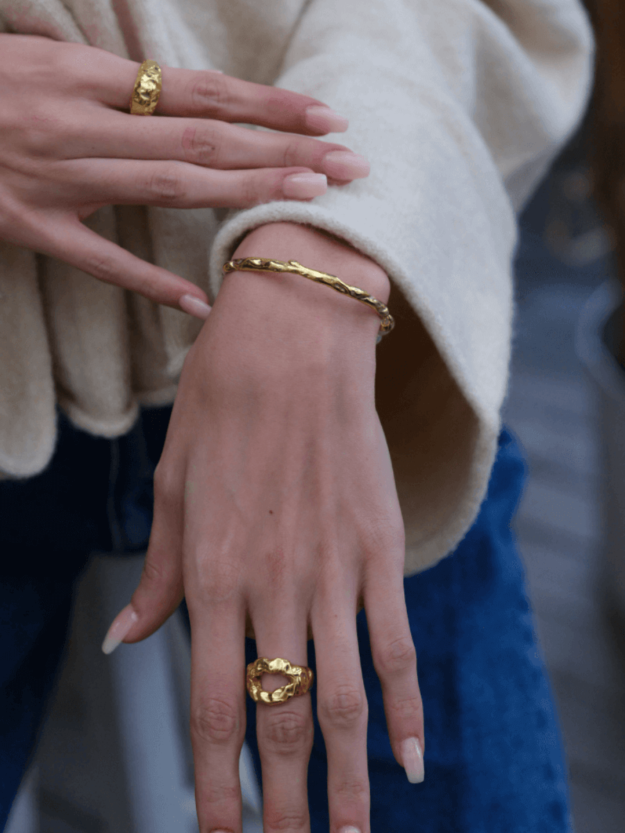 Yira Kelepçe İnci Bileklik